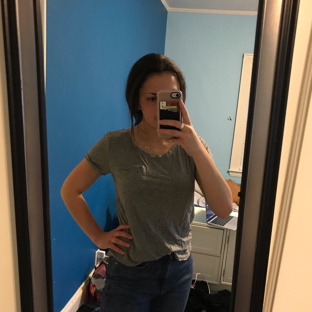 Gray Hollister T-shirt